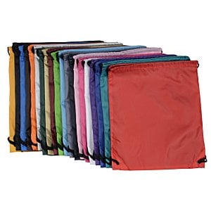 Additional Image 1 - a stack of colorful cloth bags