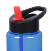 View Image 2 of 3 of Guzzler Sport Bottle with Two-Tone Flip Straw Lid - 32 oz.