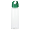 View Image 2 of 3 of Clear Impact Guzzler Sport Bottle with Oval Crest Lid - 32 oz.