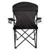 Additional Thumbnail Image 3 - a black folding chair with legs