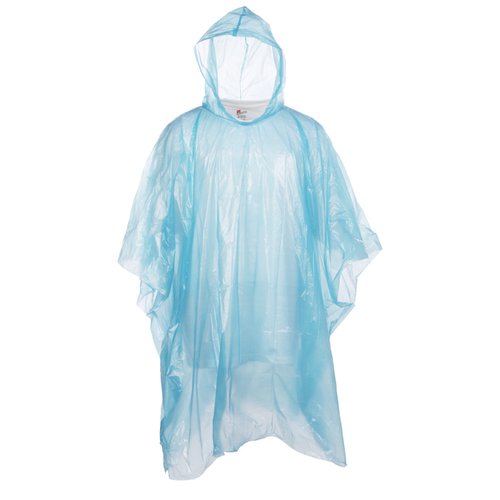Additional Image 1 - a blue rain poncho