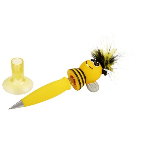 Additional Image 1 - a yellow pen with a yellow top