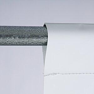 Additional Image 1 - a white paper on a metal pole