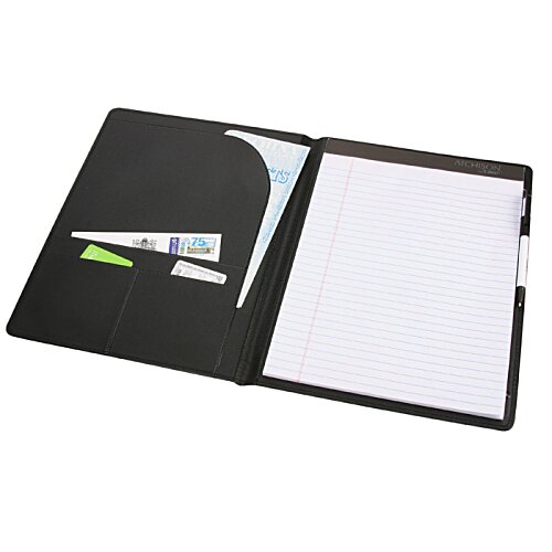 Additional Image 1 - a black folder with a white sheet of paper