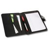 Additional Thumbnail Image 1 - a black folder with a white sheet of paper and pens