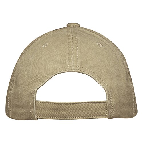 Additional Image 2 - a tan hat with a hole in the back