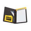 Additional Thumbnail Image 1 - a black and yellow folder with a yellow label