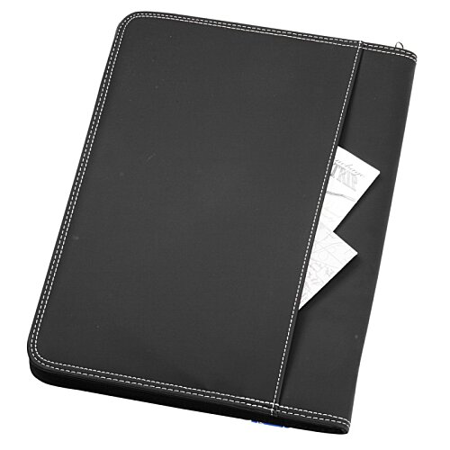Additional Image 1 - a black folder with a white paper inside
