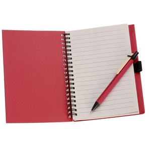Additional Image 1 - a red notebook with a pen
