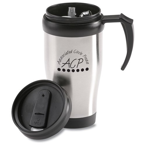 Additional Image 1 - a white and black coffee mug