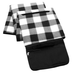 Additional Image 1 - a black and white checkered tablecloth