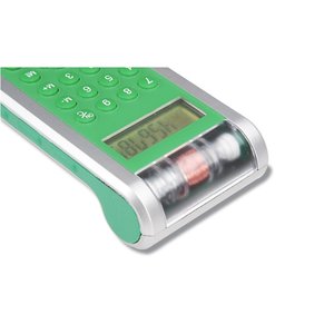 Additional Image 2 - a green electronic device with a digital display