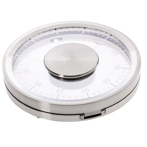 Additional Image 2 - a white round object with a round button
