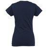 View Image 2 of 2 of Gildan Softstyle V-Neck T-Shirt - Ladies' - Colors - Embroidered