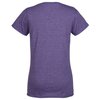 View Image 2 of 3 of Gildan Softstyle Scoop Neck T-Shirt - Ladies' - Colors - Embroidered