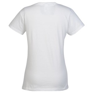Additional Image 1 - a white t-shirt on a white background