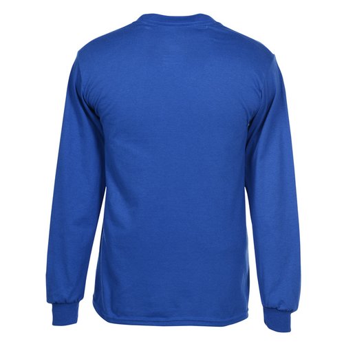 Additional Image 2 - a blue long sleeved shirt