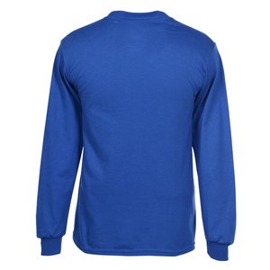Additional Image 2 - a blue long sleeved shirt