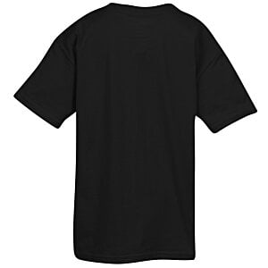 Additional Image 1 - a black t-shirt on a white background