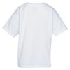 View Image 2 of 2 of Hanes Perfect-T - Youth - White - Embroidered