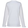 View Image 2 of 2 of Anvil Ringspun 4.5 oz. LS T-Shirt - Ladies' - White