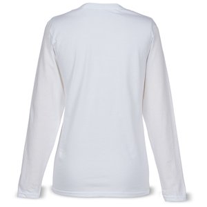 Additional Image 1 - a white long sleeved shirt