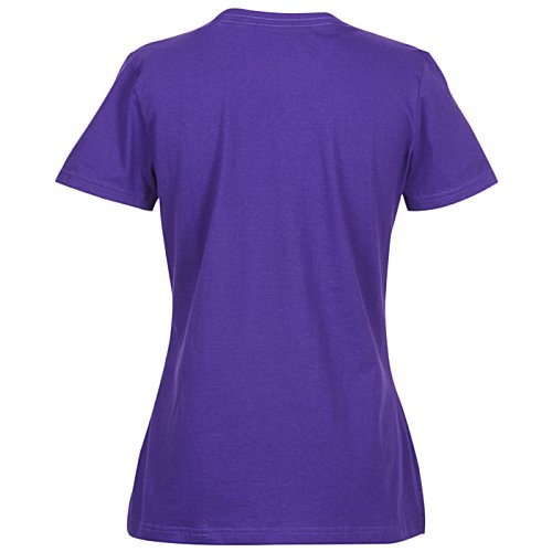 Additional Image 1 - a purple shirt on a white background