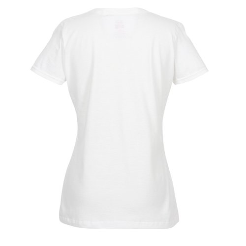 Additional Image 1 - a white t-shirt on a white background