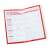 View Image 2 of 2 of Planner with Zip-Close Pocket - Monthly - Translucent