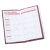 View Image 5 of 5 of Planner with Zip-Close Pocket - Monthly - Opaque