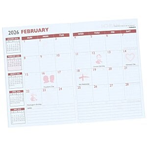 Additional Image 1 - a blurry image of a calendar