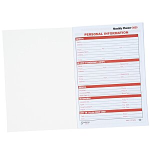 Additional Image 1 - a white paper with red lines