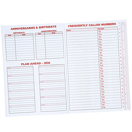 Additional Image 4 - a white paper with red text