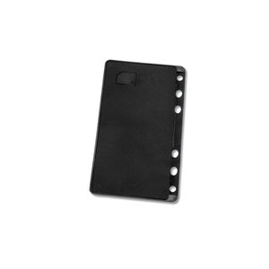 Additional Image 1 - a black rectangular object with holes