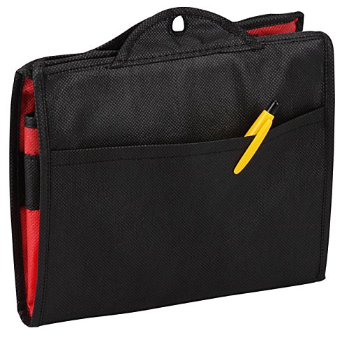 Additional Image 1 - a black bag with a yellow zipper