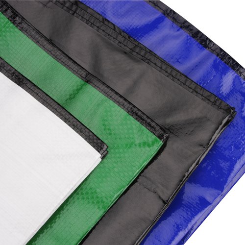 Additional Image 1 - a close up of a blue and black square