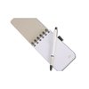 Additional Thumbnail Image 2 - a white notebook with a black handle