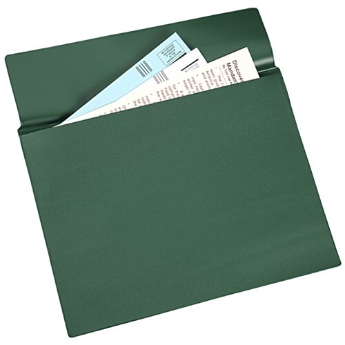 Additional Image 1 - a green folder with papers in it