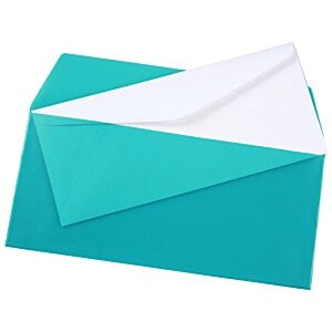 Additional Image 1 - a blue and white envelope