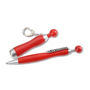 Additional Image 1 - a pair of red pen holders