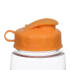 View Image 3 of 4 of Clear Impact Poly-Pure Lite Bottle with Flip Lid - 18 oz.