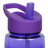 View Image 4 of 4 of Poly-Pure Lite Bottle with Flip Straw Lid - 18 oz.