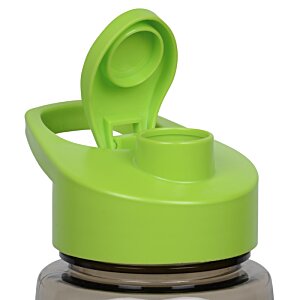Additional Image 2 - a green water bottle with a lid