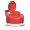 View Image 3 of 3 of Clear Impact Poly-Pure Lite Bottle with Flip Carry Lid - 18 oz.