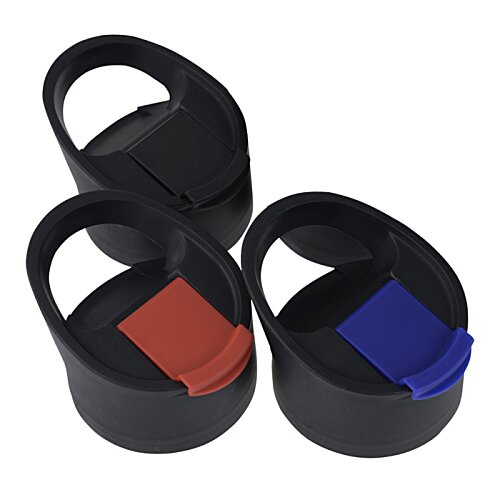 Additional Image 1 - a group of black containers with different colors