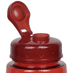 Additional Image 3 - a red plastic bottle with a lid