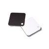 Additional Thumbnail Image 1 - a black and white square coasters