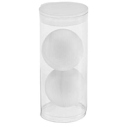 Additional Image 1 - a white balls in a plastic container