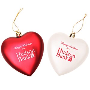 Additional Image 2 - a red and white heart ornaments