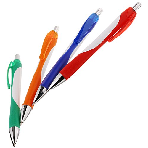 Additional Image 1 - a group of pens in a row